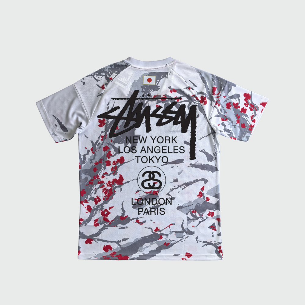 STÜSSY x “JAPAN” ジャージ - レッドブロッサム