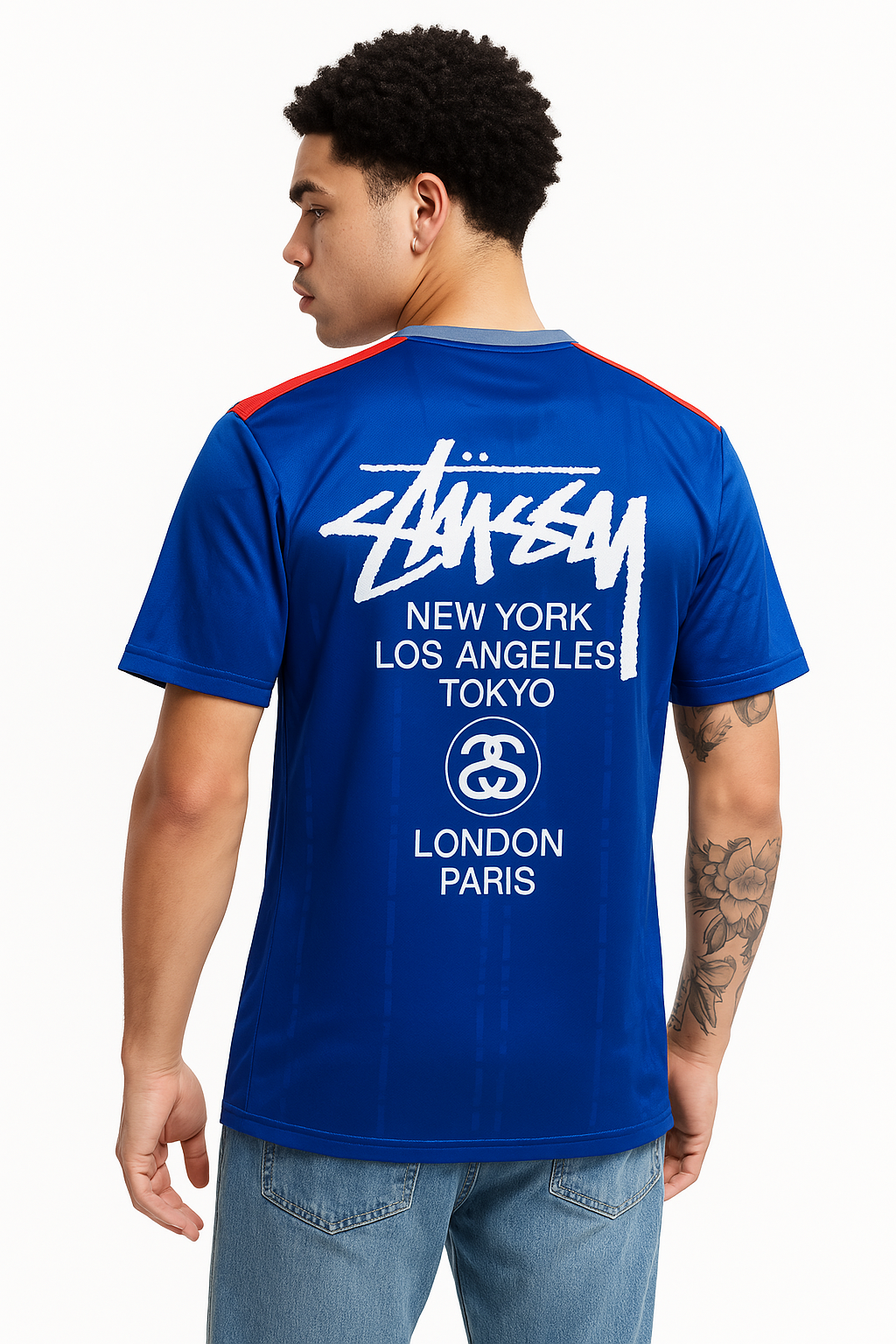 STÜSSY X “ITALY” - ブルー