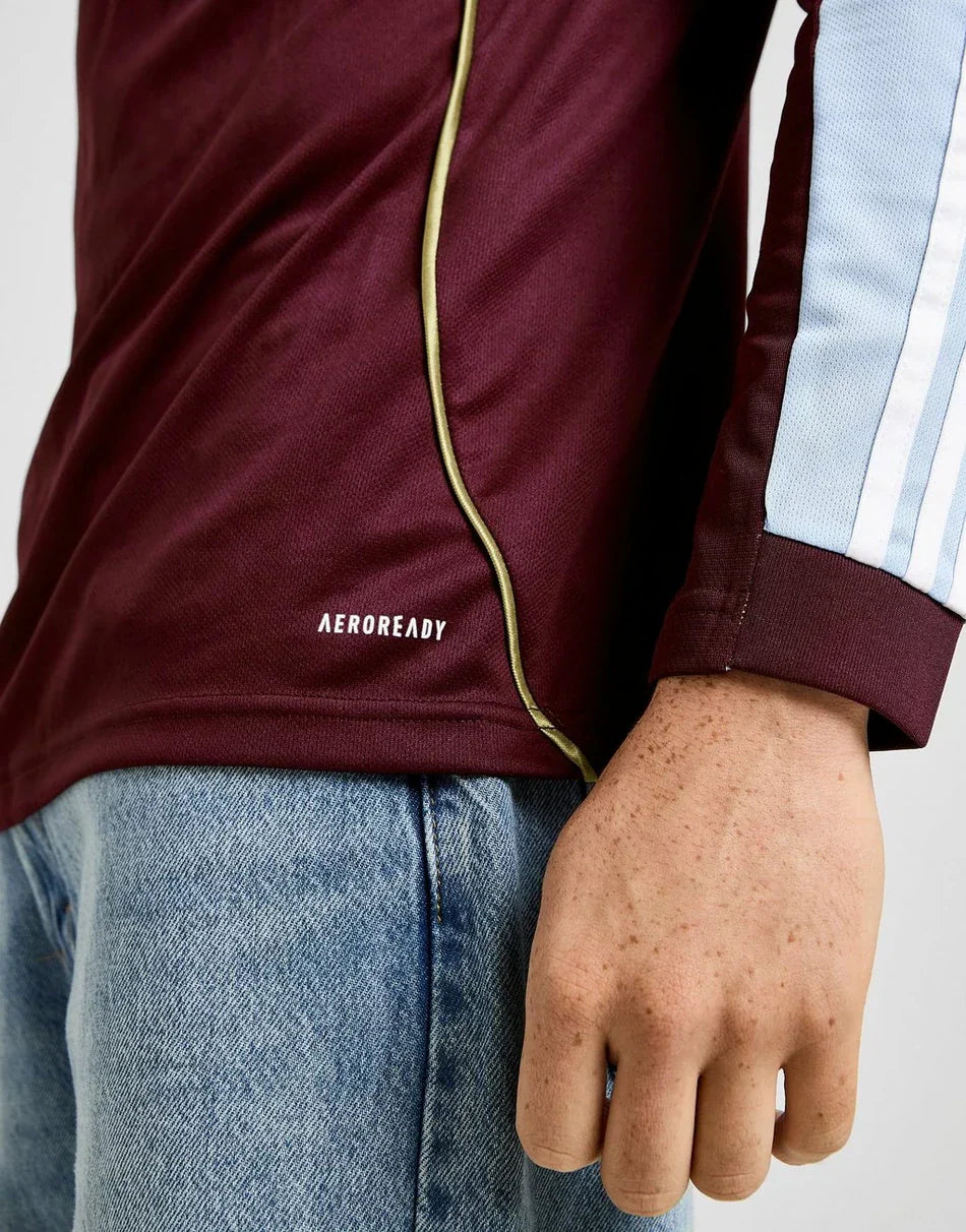 ADIDAS ASTON VILLA FC 2025/26 LONG SLEEVE HOME SHIRT