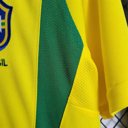 2002 Brazil Home Retro Jersey