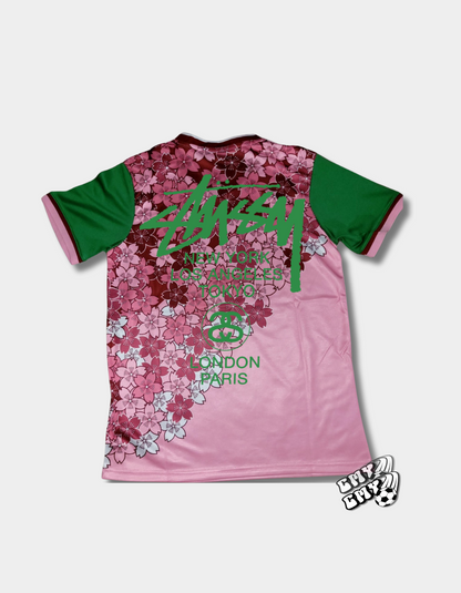 STÜSSY x JAPAN FLOWERS - ピンクグリーン