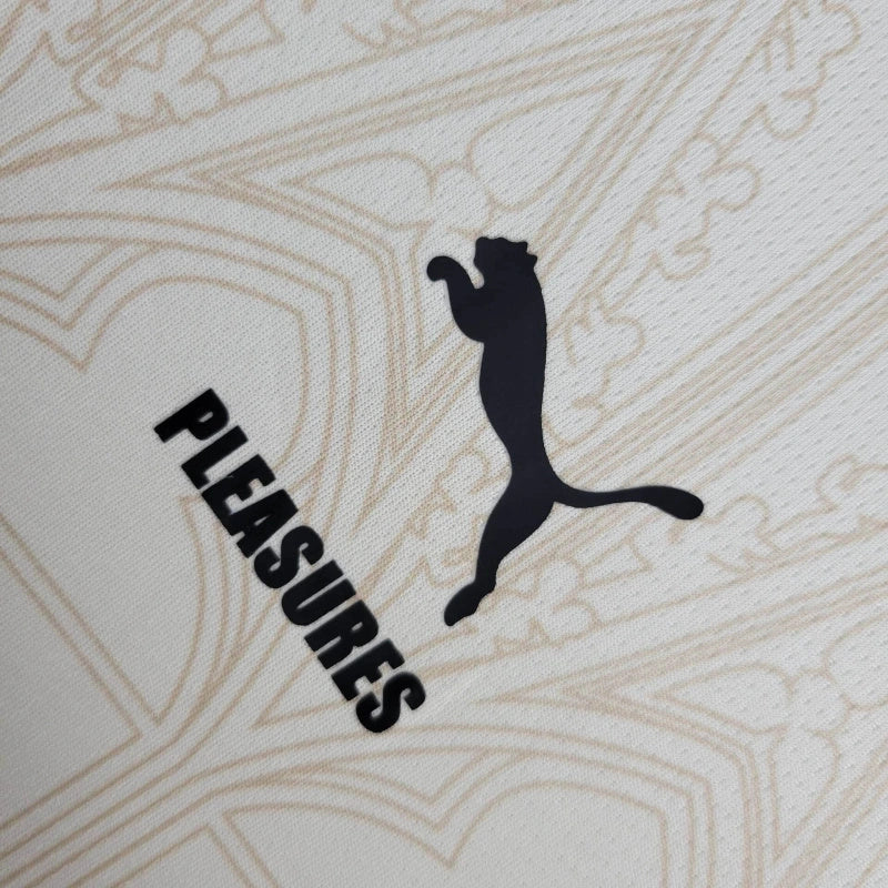 23/24 AC Milan x PLEASURES White Fourth Jersey