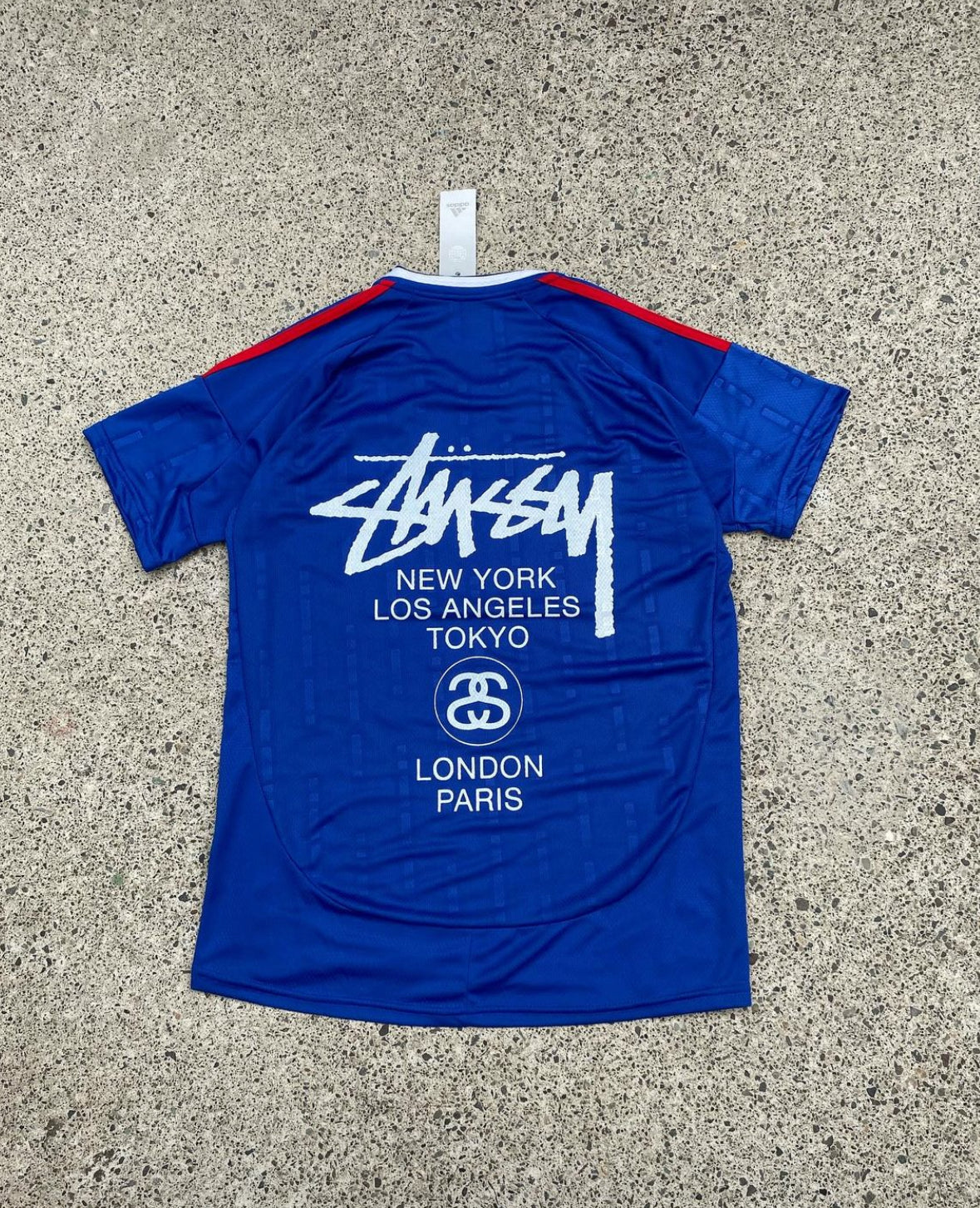 STÜSSY X “ITALY” ジャージ - ブルー (ジュニアサイズ)