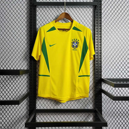 2002 Brazil Home Retro Jersey