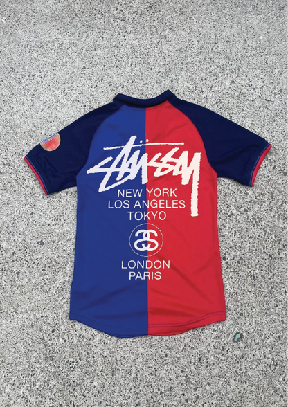 STÜSSY X “レトロ FC バルセロナ” ジャージ