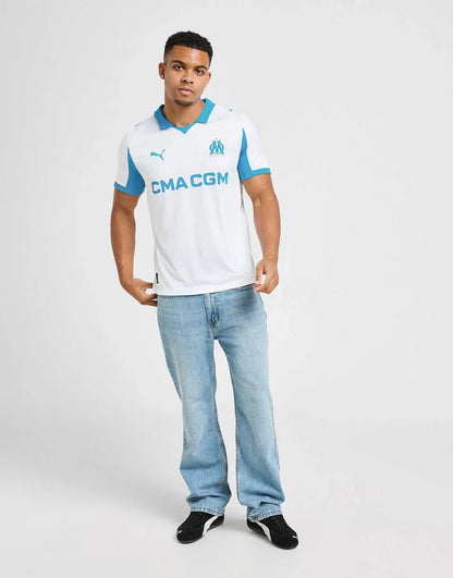 PUMA OLYMPIQUE MARSEILLE 2025/26 HOME SHIRT