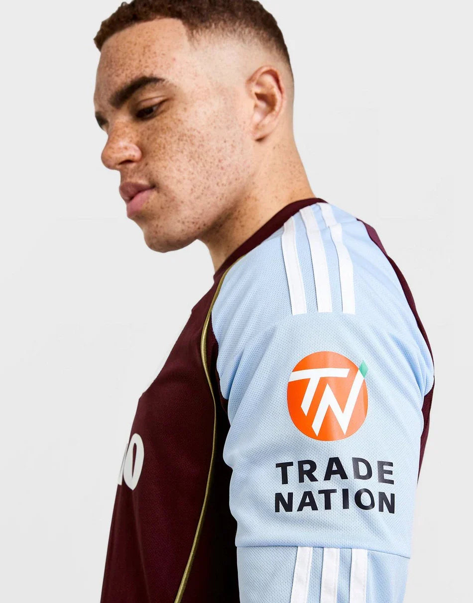 ADIDAS ASTON VILLA FC 2025/26 LONG SLEEVE HOME SHIRT