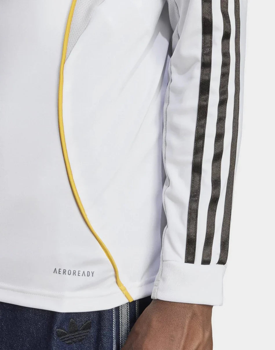 ADIDAS REAL MADRID 25/26 LONG SLEEVE HOME JERSEY