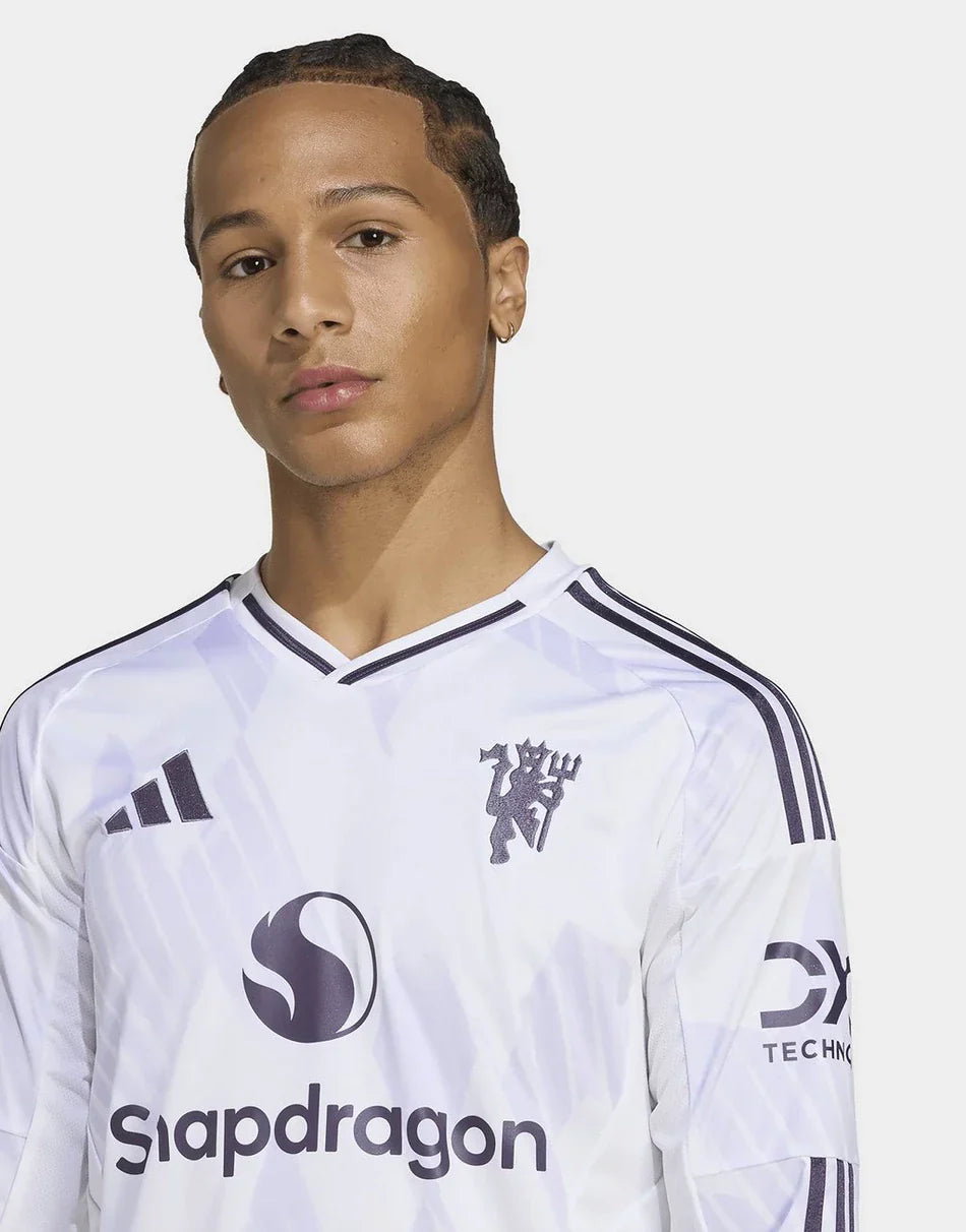 ADIDAS MANCHESTER UNITED 25/26 LONGSLEEVE AWAY JERSEY