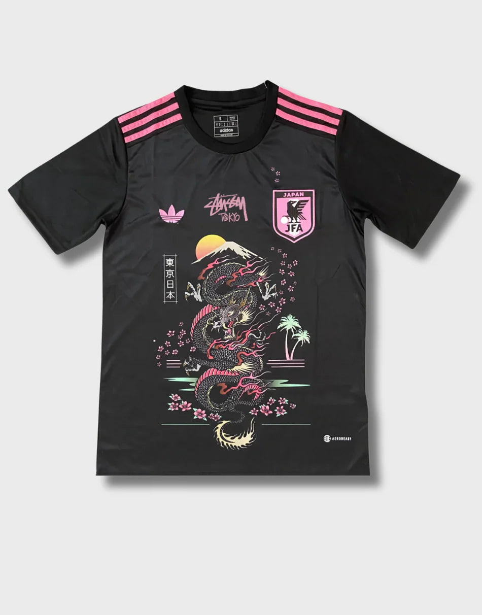STÜSSY x “JAPAN” ジャージ - ブラックドラゴン