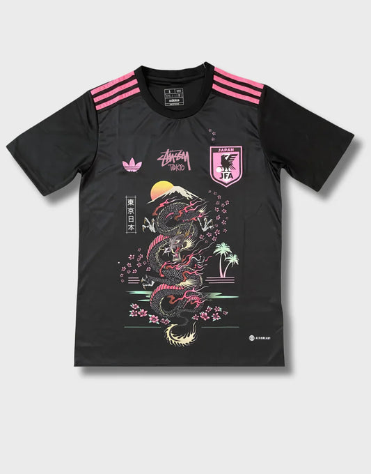 STÜSSY x “JAPAN” ジャージ - ブラックドラゴン