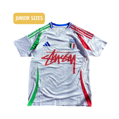 STÜSSY X “ITALY” ジャージ - ホワイト (ジュニアサイズ)