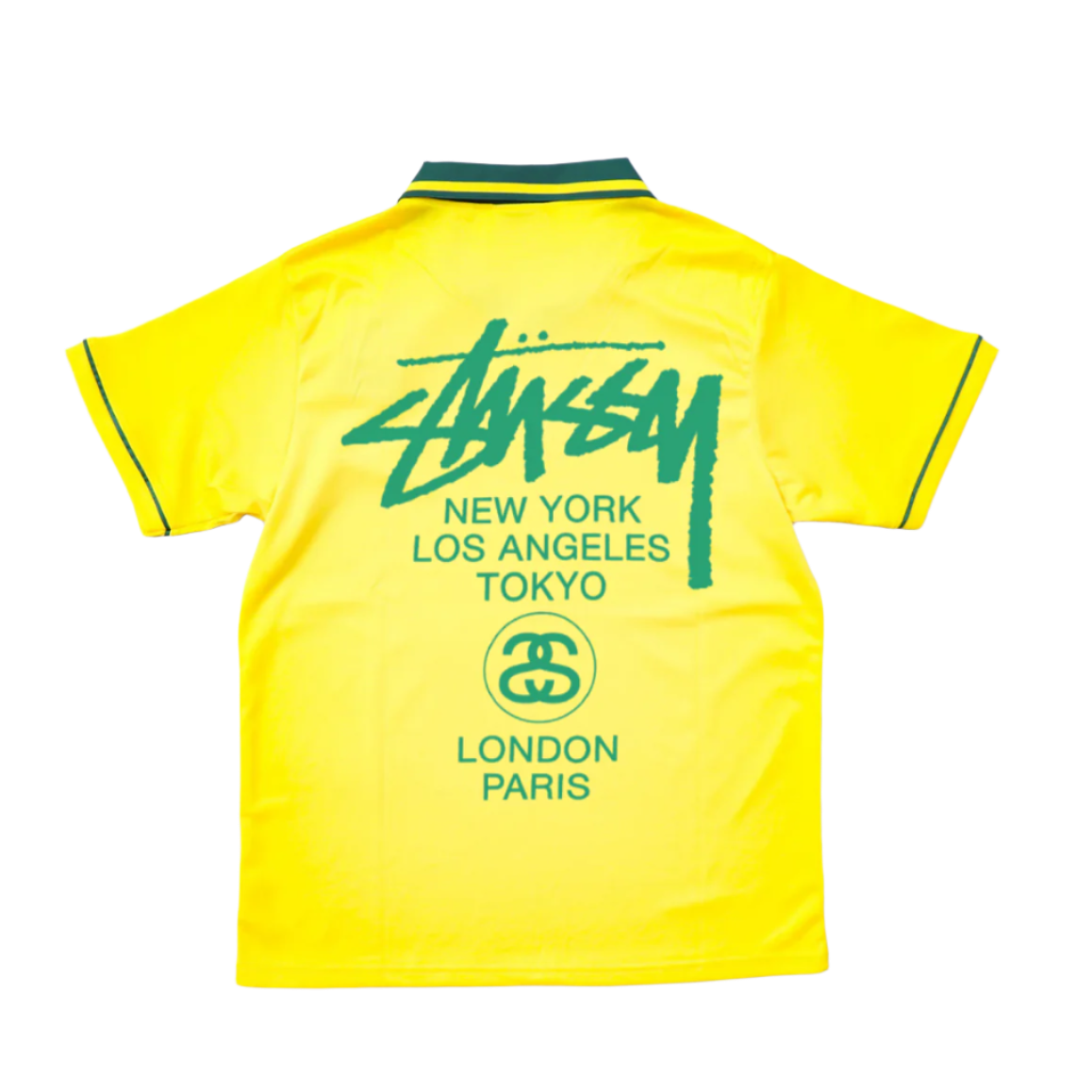 STÜSSY x “BRASIL” レトロジャージ - イエローグリーン