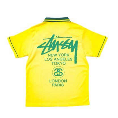 STÜSSY x “BRASIL” レトロジャージ - イエローグリーン